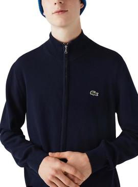 Casaca Lacoste Turtleneck Azul Marinho para Homem