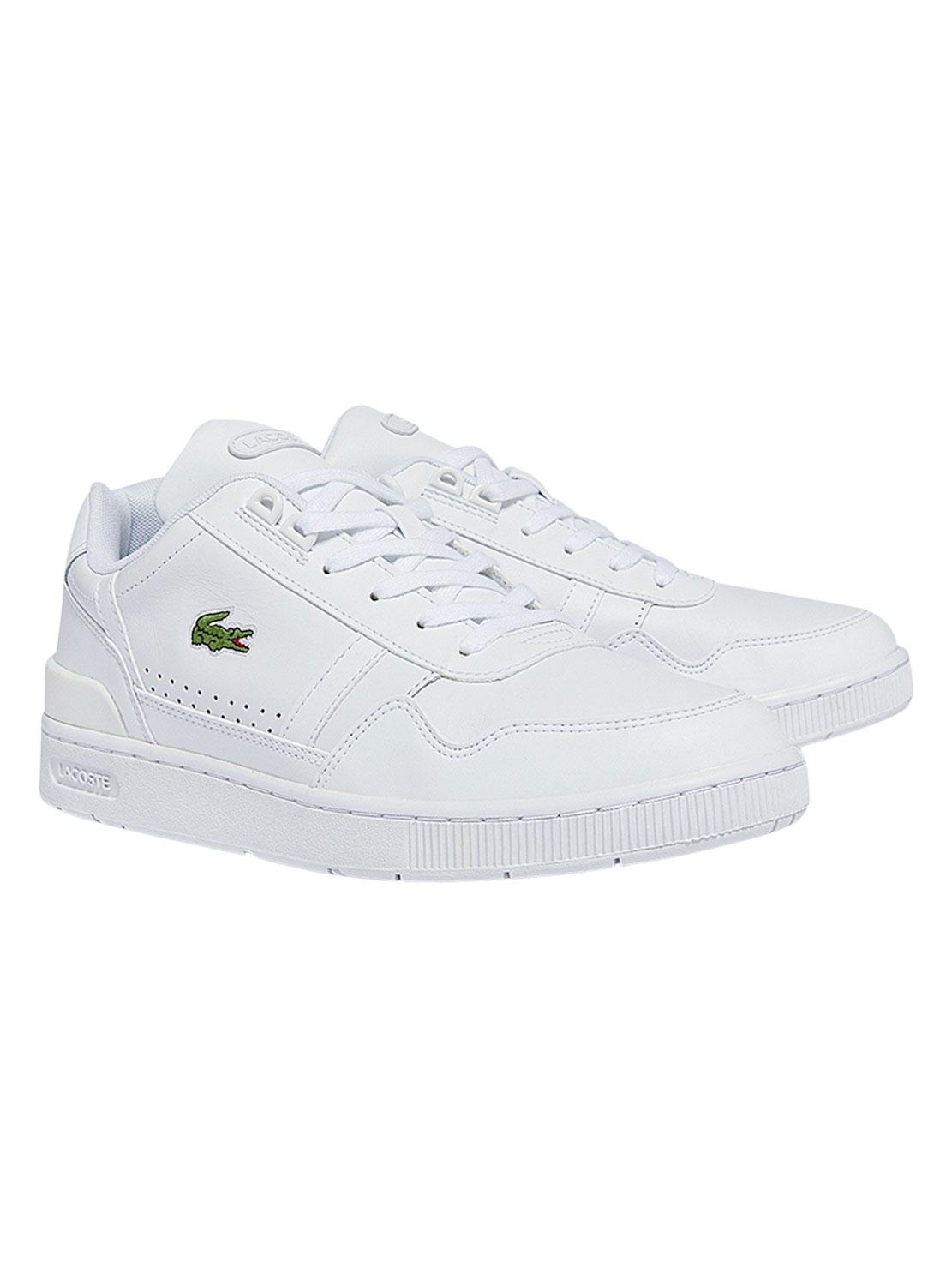 Sapatilhas Lacoste Pele Branco para Homem