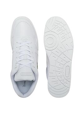 Sapatilhas Lacoste Pele Branco para Homem