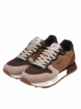 Sapatilhas Pepe Jeans Dover Shine marrom Mulher