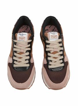 Sapatilhas Pepe Jeans Dover Shine marrom Mulher