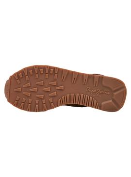 Sapatilhas Pepe Jeans Dover Shine marrom Mulher