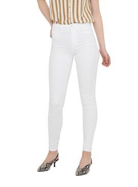 Jeans Only Royal Branco para Mulher