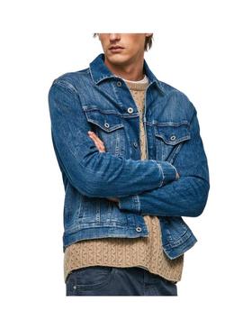 Casaca Denim Pepe Jeans Pinner HP2 para Homem