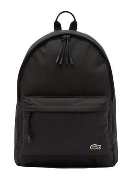 Mochila Lacoste Basic Lisa Preto Unissex