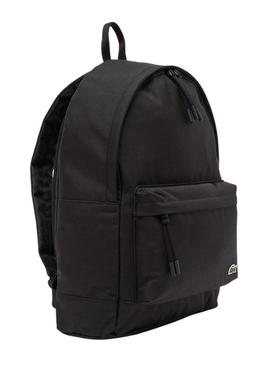 Mochila Lacoste Basic Lisa Preto Unissex