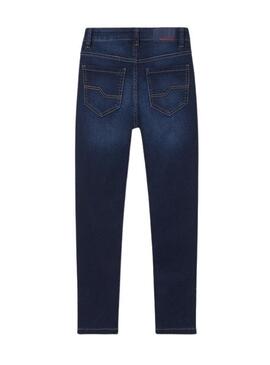 Pantalon Jeans Mayoral Slim Fit Azul Marinho para Menino