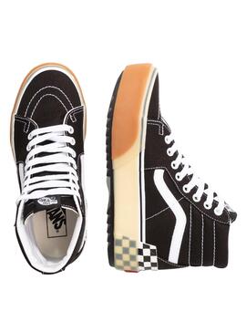 Sapatilhas Vans UA Sk8 Hi Checkerboard Pretos