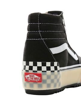 Sapatilhas Vans UA Sk8 Hi Checkerboard Pretos