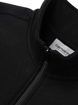 Sweat Carhartt Half Zip Preto para Homem