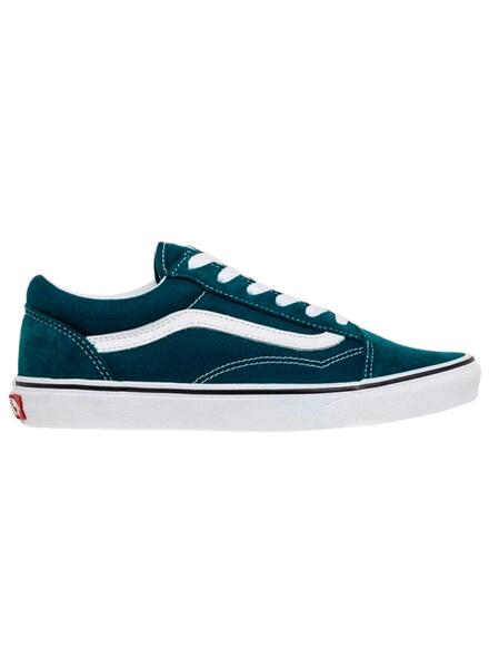 Vans old skool cinza shop e verde