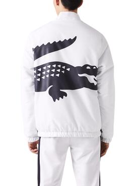 Casaca Lacoste Sport Reversível Azul Marinho Homem