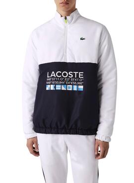 Casaca Lacoste Sport Reversível Azul Marinho Homem