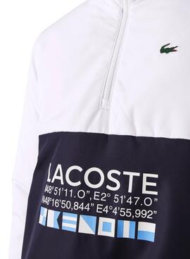 Casaca Lacoste Sport Reversível Azul Marinho Homem
