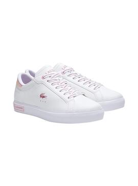 Sapatilhas Lacoste Powercourt Branco para Mulher