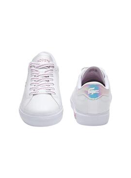 Sapatilhas Lacoste Powercourt Branco para Mulher