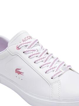 Sapatilhas Lacoste Powercourt Branco para Mulher