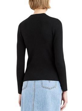 Camisola Levis Rib Batwing Preto para Mulher