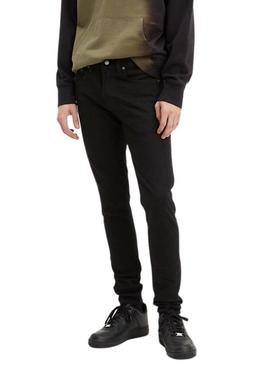 Jeans Levis Skinny Taper Preto Homem
