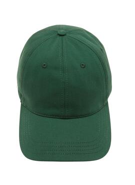 Gorro Algodão Orgânico Unissex Lacoste Verde