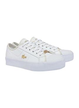 Sapatilhas Lacoste Zaine Plus Grand Branco Mulher