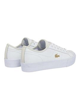 Sapatilhas Lacoste Zaine Plus Grand Branco Mulher