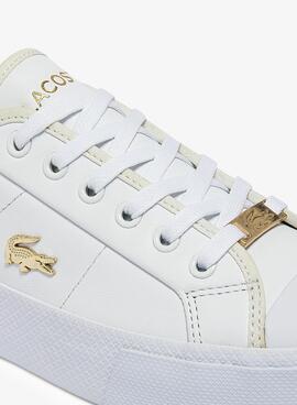 Sapatilhas Lacoste Zaine Plus Grand Branco Mulher