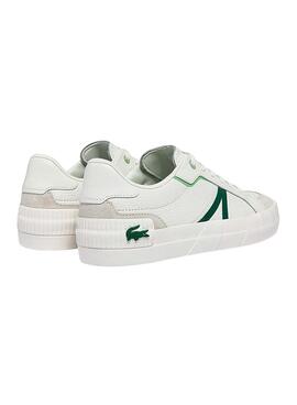Sapatilhas Lacoste L004 Branco Pele para Homem