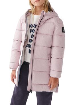 Casaco Ecoalf Marangu Rosa para Menina
