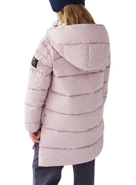 Casaco Ecoalf Marangu Rosa para Menina