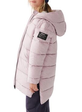 Casaco Ecoalf Marangu Rosa para Menina