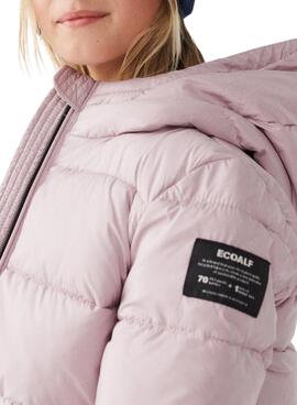 Casaco Ecoalf Marangu Rosa para Menina