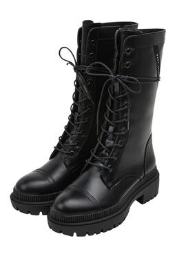 Botas Pepe Jeans Bettle Urban Pretos para Mulher