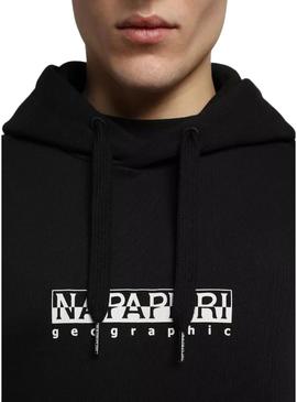 Sweat Napapijri B-Box Preto para Homem