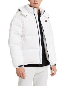 Casaca Tommy Jeans Baiacu do Alasca Branco Homem