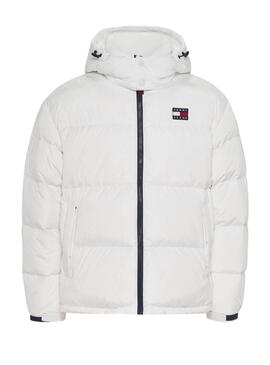 Casaca Tommy Jeans Baiacu do Alasca Branco Homem