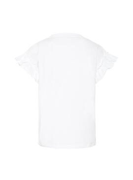 T-Shirt Name It Tuline Branco Menina