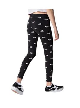 Leggings The North Face Logo Preto para Menina