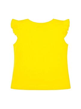 T-Shirt Mayoral Tirantes Cesto Amarelo Menina