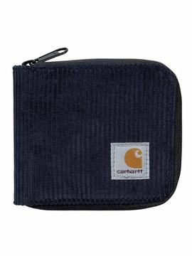 Carteira Carhart Flint Zip Azul Marinho para Homem