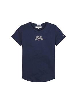 T-Shirt Tommy Hilfiger Essential New York Marinho