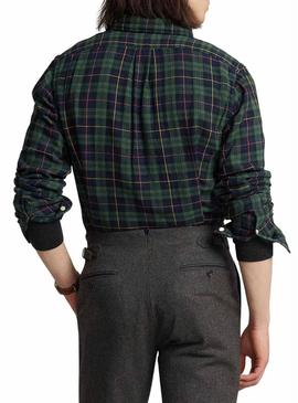 Camisa Polo Ralph Lauren Frames Verde para Homem