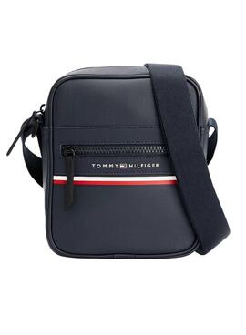 Bolsa Tommy Hilfiger Stripe Azul Marinho para Homem