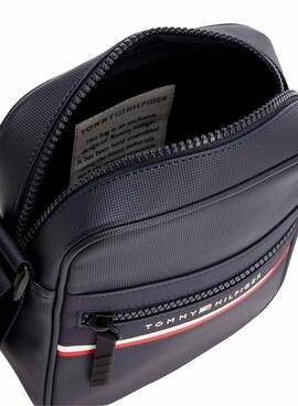 Bolsa Tommy Hilfiger Stripe Azul Marinho para Homem