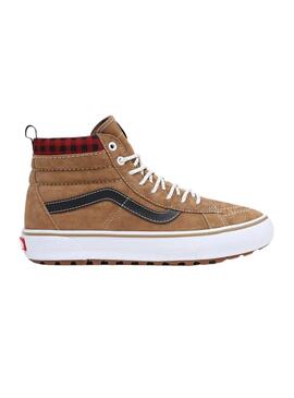 Sapatilhas Vans Sk8-Hi MTE-1 Xadrez Homem Marrones