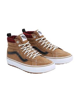 Sapatilhas Vans Sk8-Hi MTE-1 Xadrez Homem Marrones