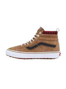 Sapatilhas Vans Sk8-Hi MTE-1 Xadrez Homem Marrones