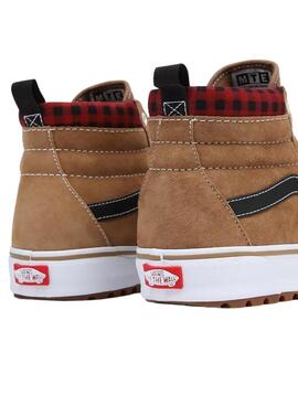 Sapatilhas Vans Sk8-Hi MTE-1 Xadrez Homem Marrones
