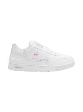 Sapatilhas Lacoste Court Branco para Menina