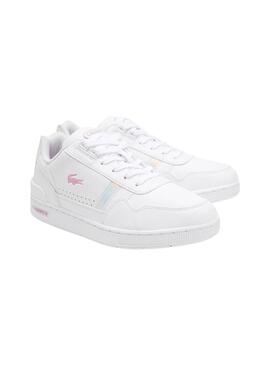Sapatilhas Lacoste Court Branco para Menina